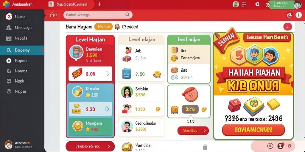 Screenshot promosi menarik yang ditawarkan untuk pengguna.