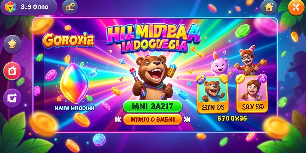 Screenshot ini menampilkan bonus menarik yang bisa dimenangkan pemain.